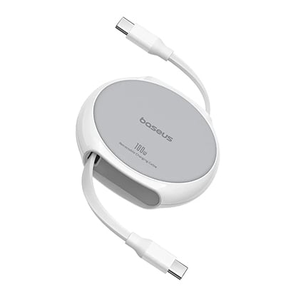 Baseus Pathfinder Series Fast Charging Data Cable Type C to Type C 100W White