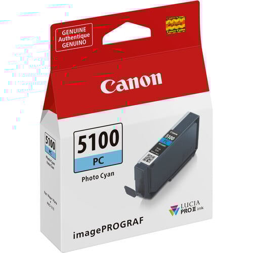 Best image for Canon PFI-5100 LUCIA PRO II Photo Cyan Ink Tank (14.4mL)