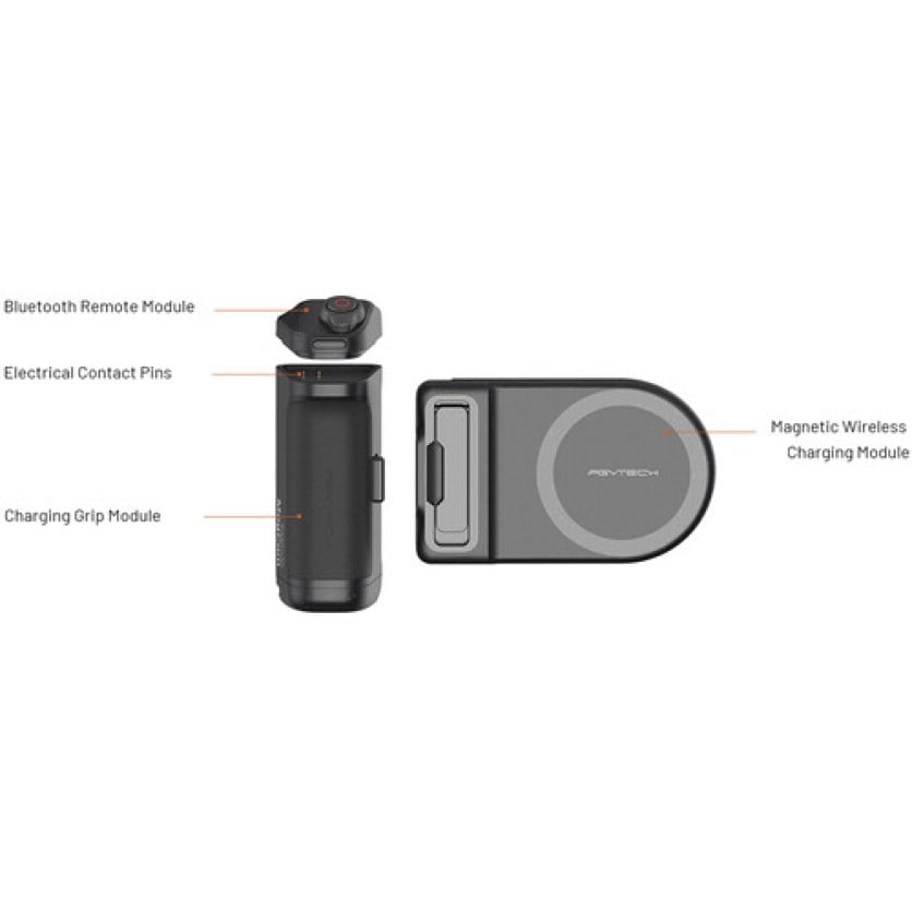 PGYTECH MagCam Phone Grip ブラック