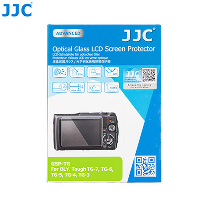JJC Optical Glass Protector For OM SYSTEM TG-7 / TG-6 / TG-5 / TG-4 / TG-3 - Best Available Image