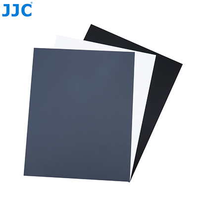 JJC Grey Card Set Black/Grey/White - Best Available Image