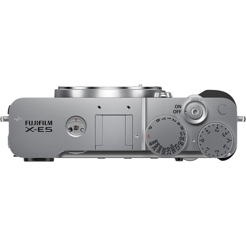 1024972_B.jpg - FUJIFILM X-E5 Mirrorless Camera Body Only (Silver) - Image 2