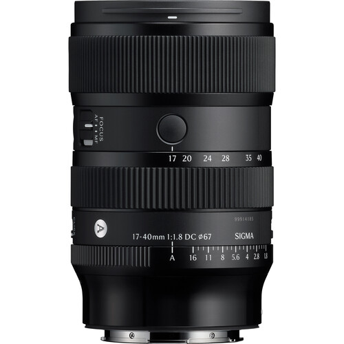 Sigma 17-40mm f/1.8 DC Art Lens (L-Mount) - Best Available Image