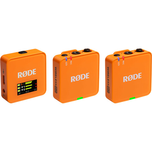 Best image for RODE Wireless GO III (Gen 3) Wireless Microphone / Recorder Orange