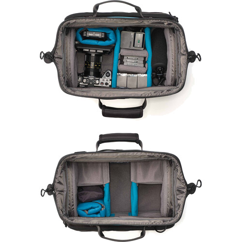 1025312_C.jpg - Tenba Cineluxe V2 Shoulder Bag 16 (Black, 18L) - Thumbnail 3