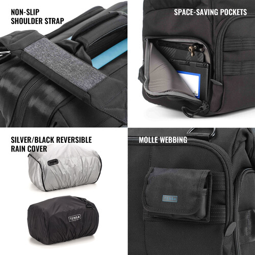 1025312_D.jpg - Tenba Cineluxe V2 Shoulder Bag 16 (Black, 18L) - Image 4