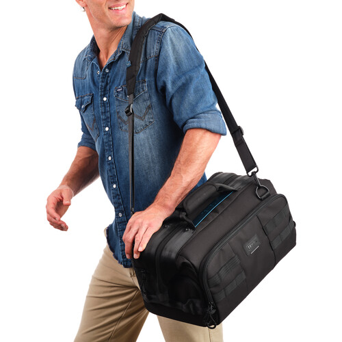 1025312_F.jpg - Tenba Cineluxe V2 Shoulder Bag 16 (Black, 18L) - Thumbnail 6