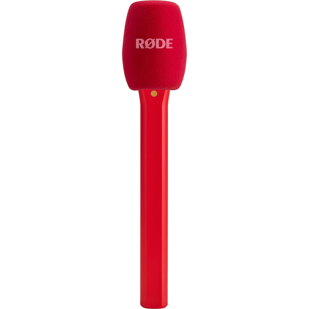 RODE Interview Micro Handheld Mic Adapter for Wireless Micro Transmitter Red - Best Available Image