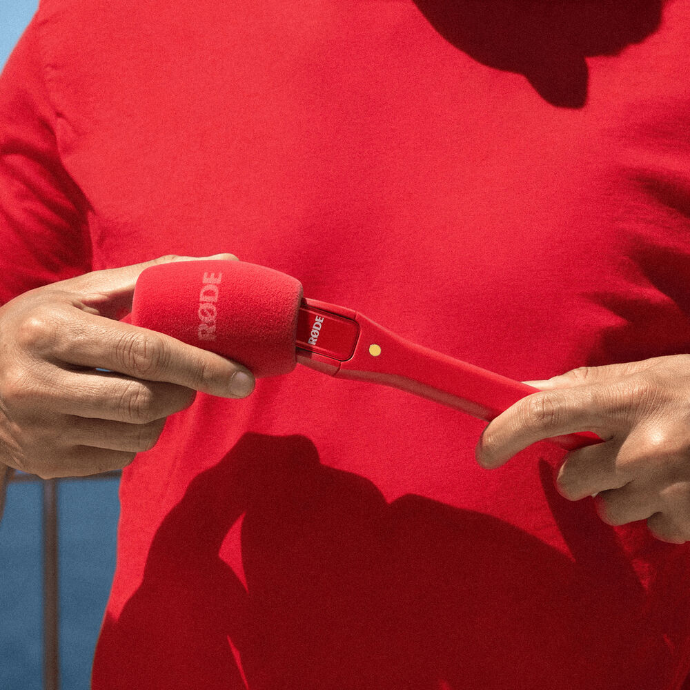 1025802_B.jpg - RODE Interview Micro Handheld Mic Adapter for Wireless Micro Transmitter Red - Image 2