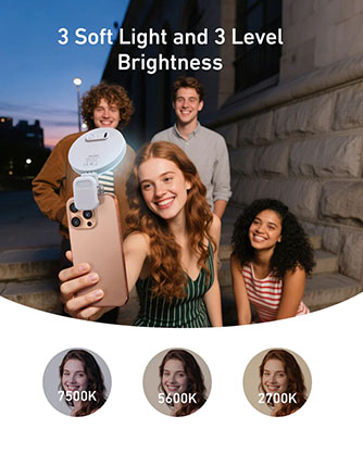 1025892_B.jpg - Telesin Mobile Phone Beauty Selfie Fill Light - Thumbnail 2