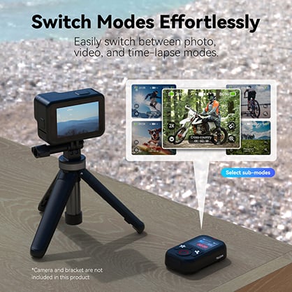 1025902_C.jpg - Telesin Bluetooth Remote Controller for GoPro HERO13/12/11/10/9/MAX - Thumbnail 3