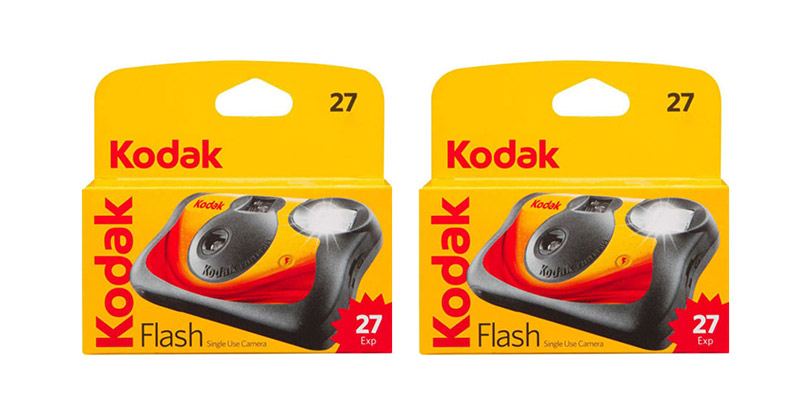 Kodak 27exp Flash Single use Camera (2 Pack) - Best Available Image