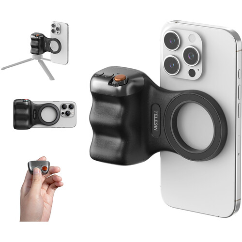 1026112_B.jpg - Telesin Fun Shot Magnetic MagSafe Phone Grip - Image 2