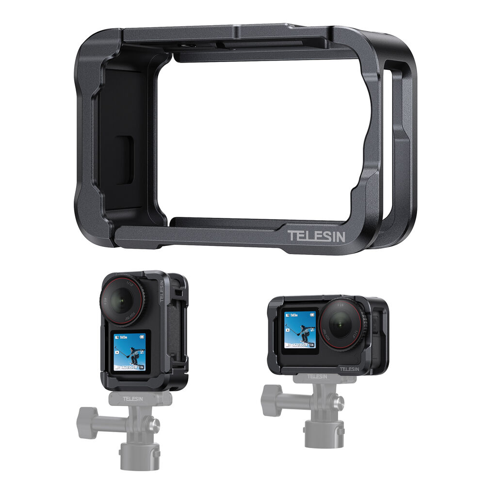 1026122_C.jpg - Telesin Lightweight Aluminium Cage for DJI OSMO Action 6 - Image 3