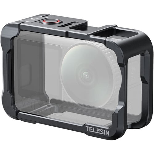 1026122_D.jpg - Telesin Lightweight Aluminium Cage for DJI OSMO Action 6 - Thumbnail 4