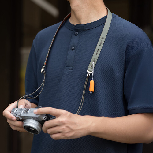 1026182_A.jpg - PGYTECH Camera Shoulder Strap Slim (Olive Green) - Image 1