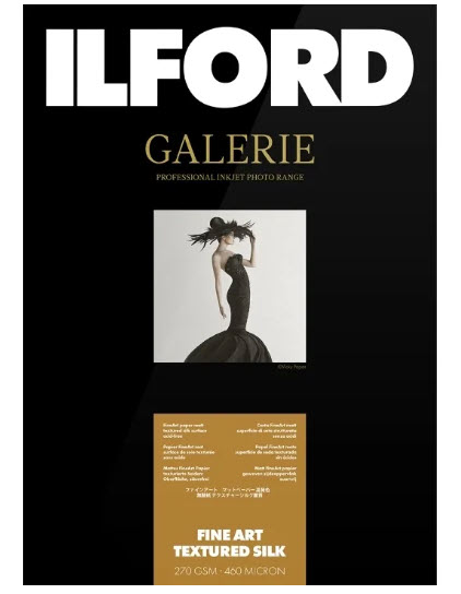 Ilford Galerie Fine Art Textured Silk Paper Sheets (270 GSM) A3 (25sheets) - Best Available Image