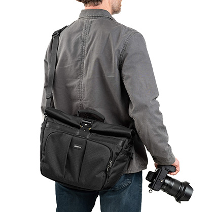 1026792_A.jpg - ThinkTank FocusPoint Crossbody Bag 13L Black - Image 1