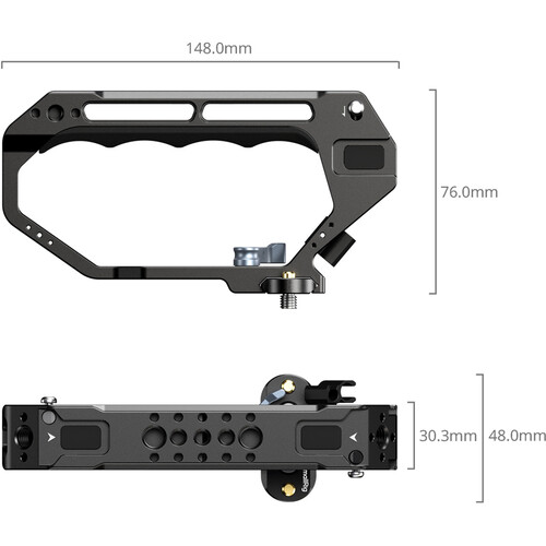 1026952_A.jpg - SmallRig D-Style Top Handle with NATO Clamp 5661 - Image 1