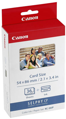 Canon KC-36IP Card Printer Paper + Ink - Best Available Image