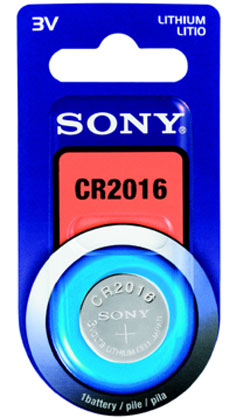 Best image for Sony CR2016 Button Battery 3v