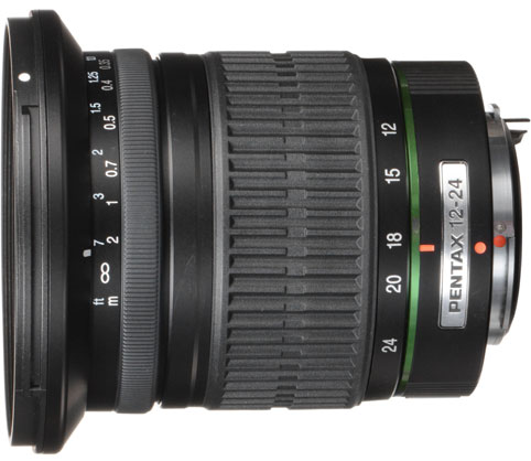 Pentax DA 12-24mm f4 ED Lens - Best Available Image
