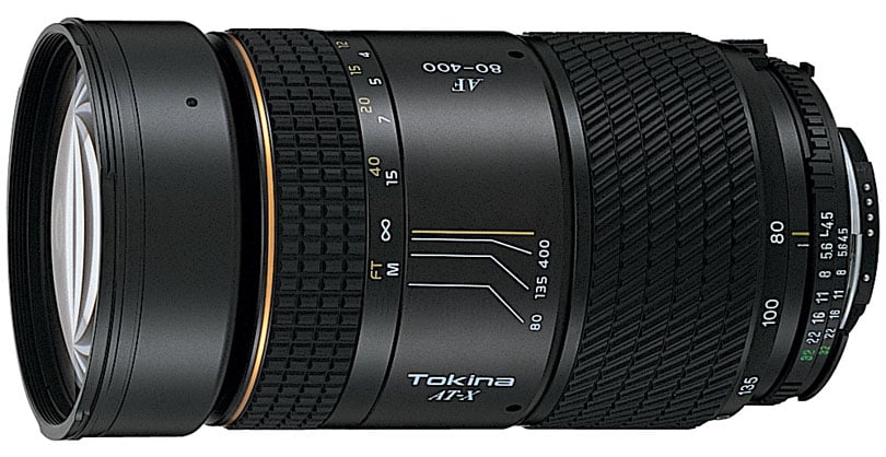 TOKINA ATX 80-400mm F4.5-5.6 CANON