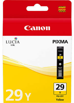 Canon PGI29Y Yellow Ink Cartridge (Pro-1) - Best Available Image