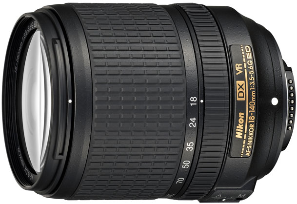 Nikon  AF-S DX 18-140mm F3.5-5.6 G ED VR Lens