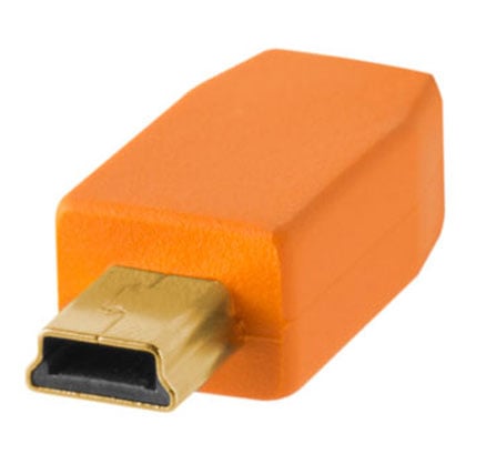 1010313_A.jpg - TetherPro USB 2.0 A Male to Mini-B 5 Pin-15Ft (4.6m) Gold Plated - Thumbnail 1