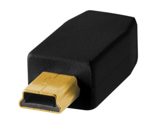 1010793_A.jpg - Tether Tools TetherPro USB 2.0 Type-A to 5-Pin Mini-USB Cable (Black,3feet/1m)