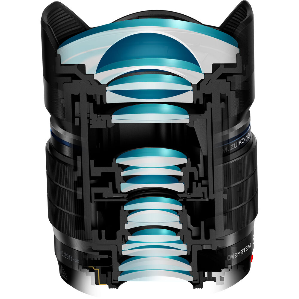 1011113_B.jpg - OM SYSTEM M.Zuiko Digital ED 8mm f/1.8 Fisheye PRO Lens (Micro Four Thirds) - Image 2