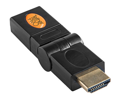 1011413_A.jpg - Tether Tools Pro HDMI Port Apt Male HDMI Female Swivel - Thumbnail 1