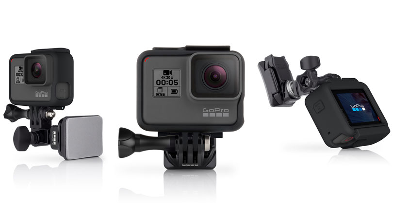 GoPro Helmet Front and Side Mount - Best Available Image