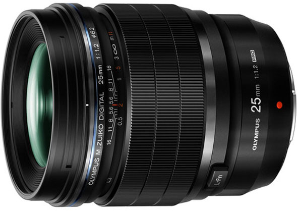 Olympus M.Zuiko Digital ED 25mm f/1.2 PRO lens+$300 Cashback