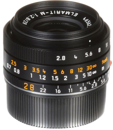 1013613_A.jpg - Leica Elmarit-M 28mm f/2.8 ASPH. Lens Black - Image 1