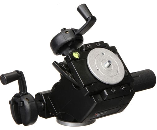 1014103_B.jpg - Manfrotto 400 Deluxe Geared Head (Quick Release) - Supports (10kg) - Thumbnail 2