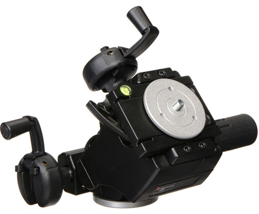 1014103_B.jpg - Manfrotto 400 Deluxe Geared Head (Quick Release) - Supports (10kg) - Image 2