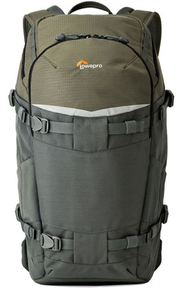 Lowepro Flipside Trek BP 350 AW Backpack (Gray/Dark Green) - Best Available Image