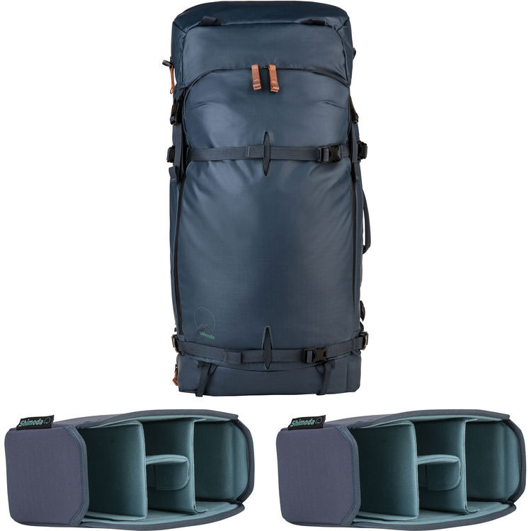 Shimoda Designs Explore 60 Backpack Starter Kit ( Blue Nights )