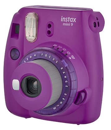 FUJIFILM INSTAX MINI 9 CAMERA - Clear Purple - Best Available Image