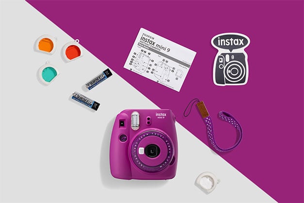 1015243_D.jpg - FUJIFILM INSTAX MINI 9 CAMERA - Clear Purple - Image 4