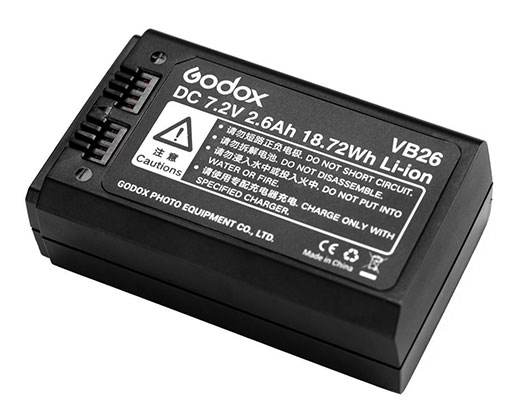 Godox VB26 Lithium Ion Battery for V1 - Best Available Image