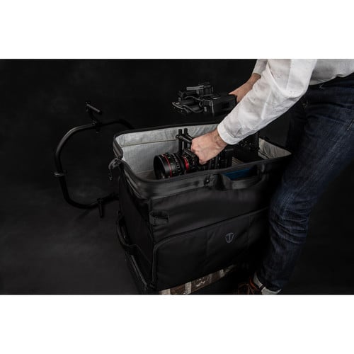1015383_D.jpg - Tenba Cineluxe Pro Gimbal Backpack 24 Black - Thumbnail 4