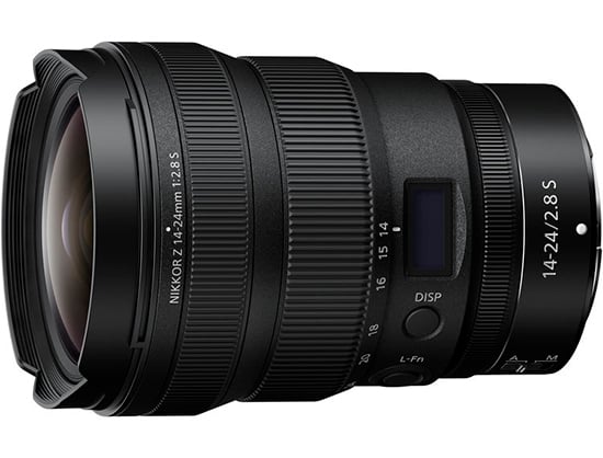 Nikon NIKKOR Z 14-24MM F2.8 S Lens + $250 Cashback