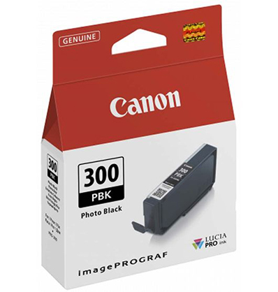 Canon LUCIA PRO PFI-300 Photo Black Ink Cartridge