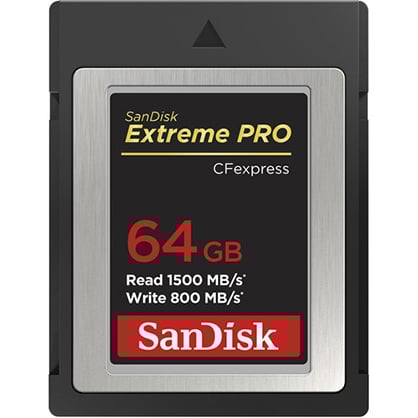 Best image for Sandisk 64GB Extreme Pro CF Express Type B