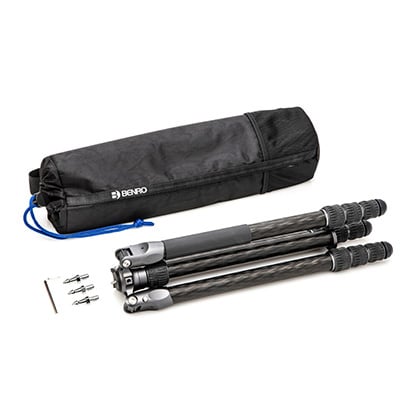 1017023_E.jpg - Benro Rhino 2 Carbon Fiber FRHN24C 4 sections Trans Tripod - Thumbnail 5