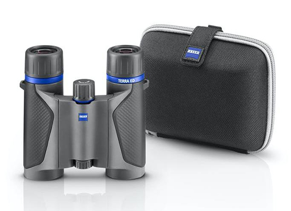 Zeiss 10x25 Terra ED Pocket Binoculars Black/Grey - Best Available Image