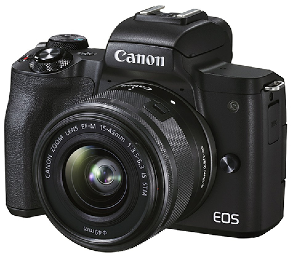 Canon EOS M50 II 15-45mm Lens -Black